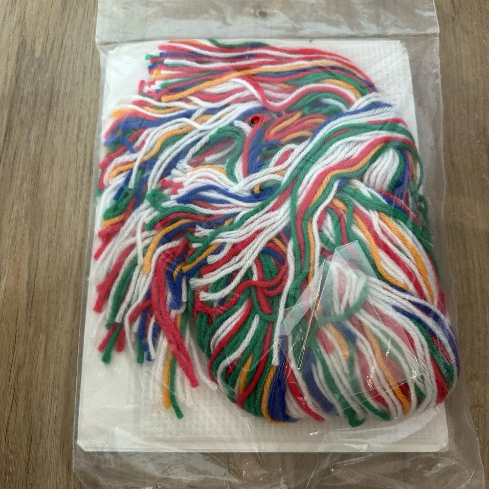 VTG Plastic Canvas For All Seasons Christmas Cottages W90-504‎ Sealed